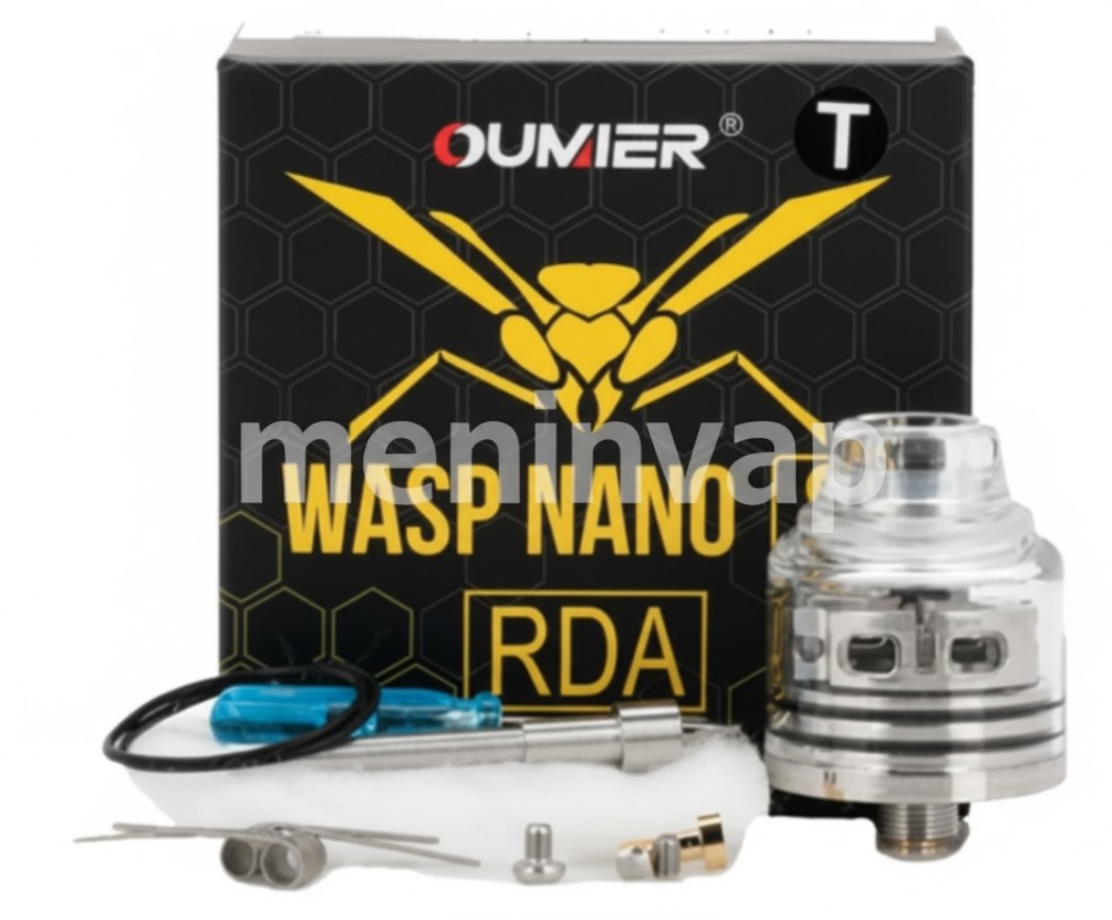 Atomizador Oumier Wasp Nano RDA single coil color negro Chile