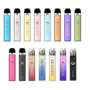 Imagen de Geekvape Sonder Q 2 Pod, vape compacto con batería integrada y pods recargables.