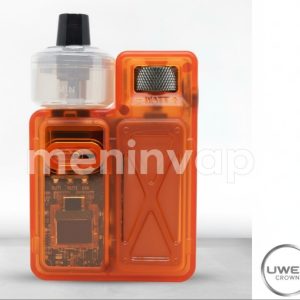 Crown M Pod Mod Uwell Chile color naranja, pod recargable 4ml, batería 1000mAh