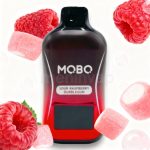 Imagen del vapeador Mobo 18000 Puff Sour Raspberry Bubblegum, vape desechable sabor frambuesa ácida y chicle.