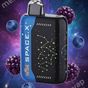 Space X Blackberry Blueberry Sea Somk vape desechable sabor moras