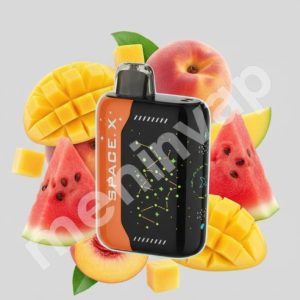 Space X Peach Mango Watermelon Sea Somk vape desechable sabor tropical