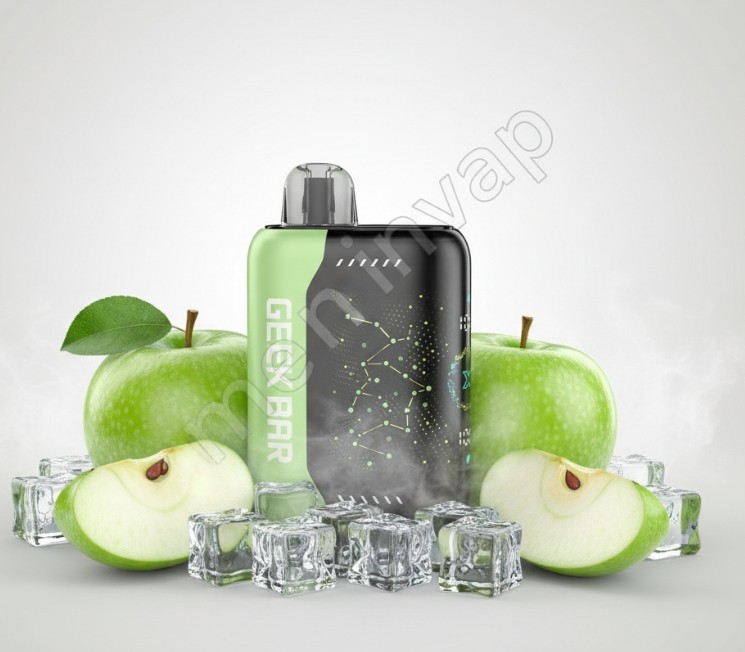 Space X Sour Apple Ice Sea Somk vape desechable sabor manzana verde hielo