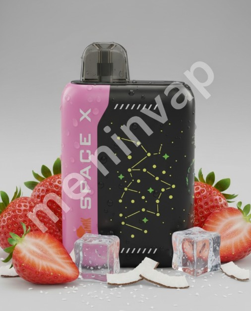 Space X Strawberry Colada Sea Somk vape desechable sabor fresa coco
