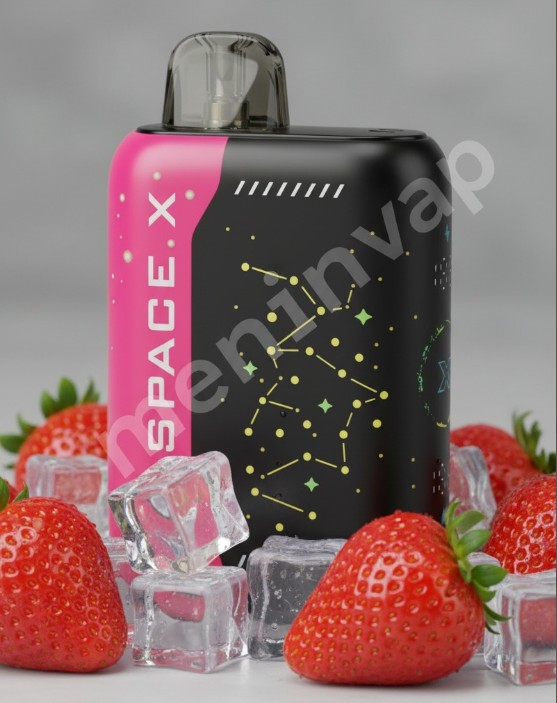 Space X Strawberry Ice Sea Somk vape desechable sabor fresa hielo