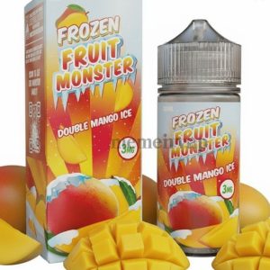 Botella Frozen Fruit Monster Double Mango Ice 100ml con sabor a doble mango y efecto hielo