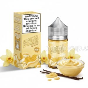Imagen de Salt Custard Monster Vanilla 30ml con crema pastelera y vainilla.