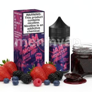 Salt Jam Monster Grape 30ml e-liquid con sabor a uvas y mermelada dulce