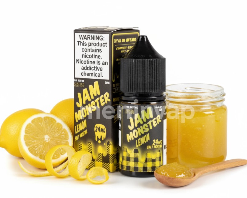 Salt Jam Monster Lemon 30ml e-liquid sabor limón y mermelada dulce