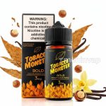 Botella Tobacco Monster Bold 100ml e-liquid con sabor a tabaco seco, vainilla y avellanas